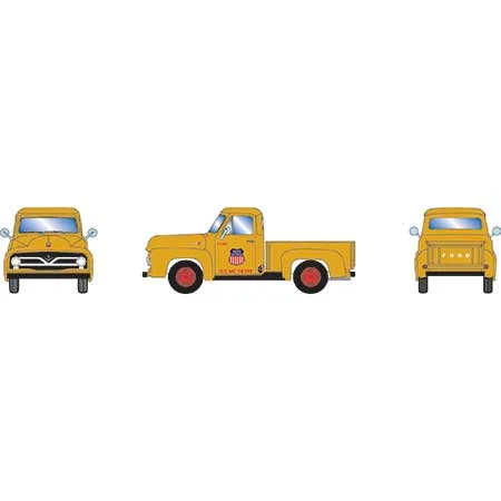 Athearn HO Scale RTR 1955 Ford F-100 Pickup, UP #PT168