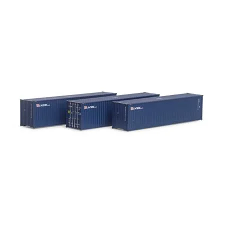 Athearn HO Scale RTR 40' Corrugated HC Container, NYK #1 (3)