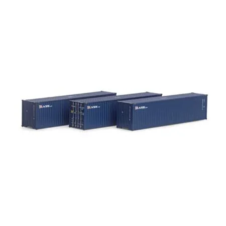 Athearn HO Scale RTR 40' Corrugated HC Container, NYK #2 (3)