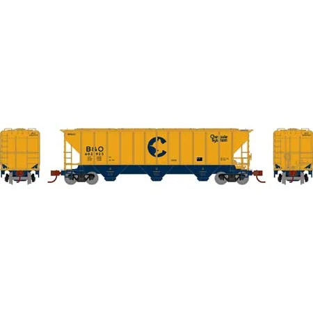 Athearn N Scale PS 4427 Covered Hopper, B&O #602923