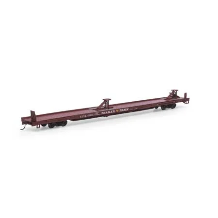 Athearn HO Scale RTR 85' TOFC Flat, TT/STTX #473652