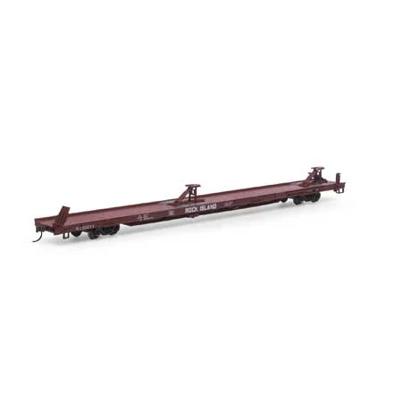 Athearn HO Scale RTR 85' TOFC Flat, RI #93211