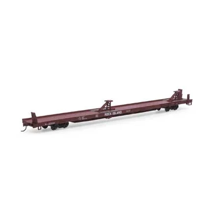 Athearn HO Scale RTR 85' TOFC Flat, RI #93220