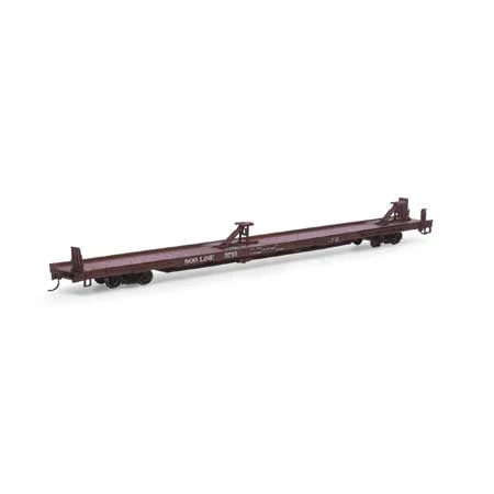 Athearn HO Scale RTR 85' TOFC Flat, SOO #5715
