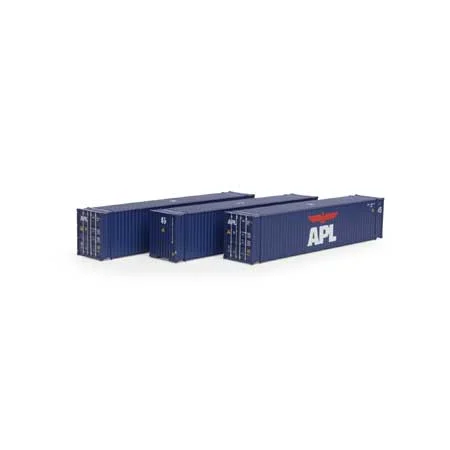 Athearn HO Scale RTR 45' Container, APL #1 (3)