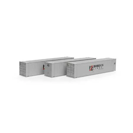 Athearn HO Scale RTR 45' Container, Horizon Lines #2 (3)