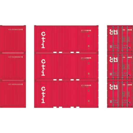 Athearn HO 20 Corrugated Container CTIU (3)