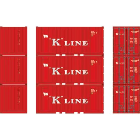 Athearn HO 20 Corrugated Container EKLU (3)