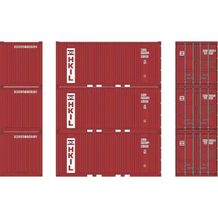 Athearn HO 20 Corrugated Container HKUU (3)