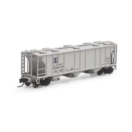 Athearn N Scale PS-2 2893 3-Bay Covered Hopper, SF #300768