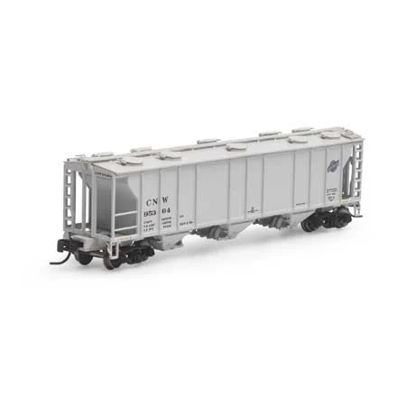 Athearn N Scale PS-2 2893 3-Bay Covered Hopper, C&NW #95364