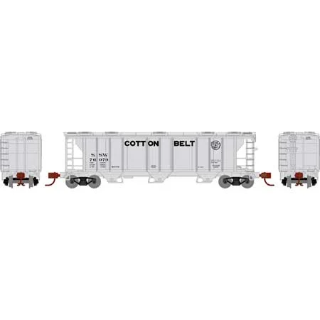 Athearn N Scale PS-2 2893 3-Bay Covered Hopper, SSW #76079