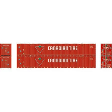 Athearn HO 60' Container, CDAU #619038/620033 (2)