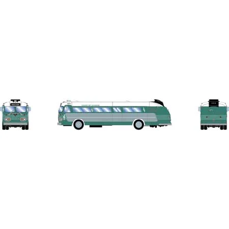 Athearn HO Scale Intercity Bus, Band on Tour Voice of Choice