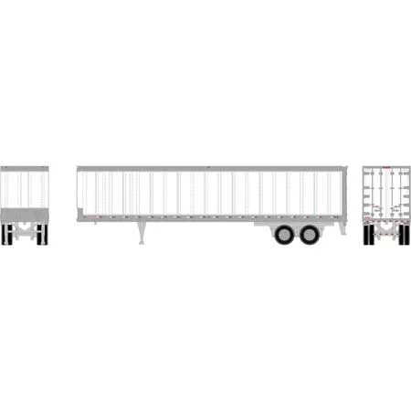 Athearn HO Scale 45' Smooth Side Trailer, White