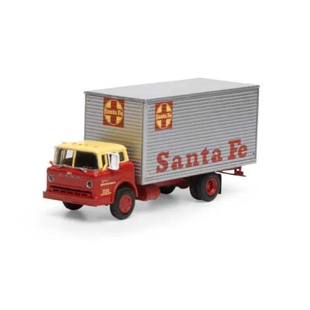 Athearn HO Scale RTR Ford C Box Van, Santa Fe