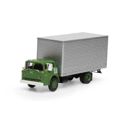 Athearn HO Scale RTR Ford C Box Van, Burlington Northern