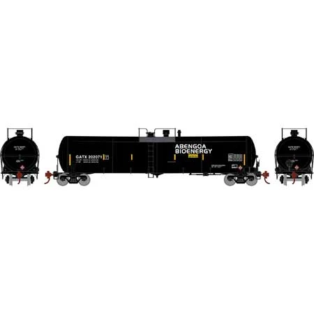 Athearn HO Scale 30,000-Gallon Ethanol Tank, GATX #202071