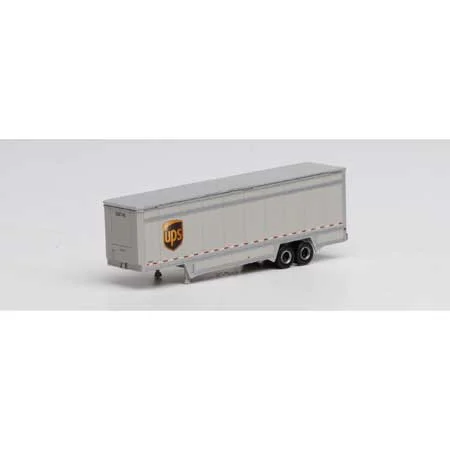 Athearn N Scale 40' Drop Sill Parcel Trailer, UPS/Logo #708745