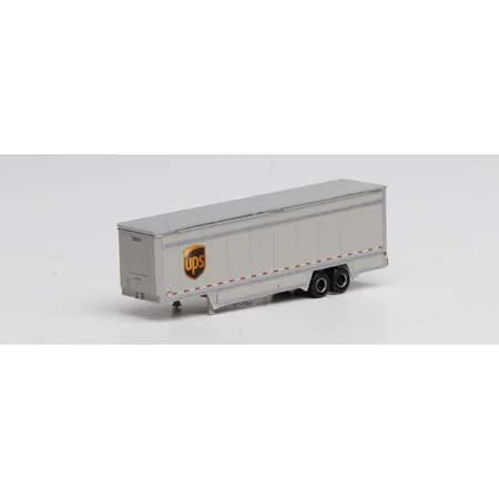 Athearn N Scale 40' Drop Sill Parcel Trailer, UPS/Logo #708941