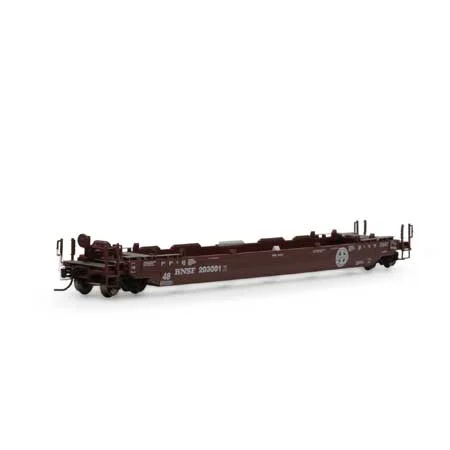 Athearn N Scale 48' Husky Stack Well, BNSF #203001