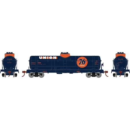Athearn HO Scale 1-Dome Tank, Union Oil/UOCX #10083