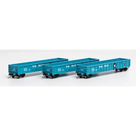 Athearn N Scale 52' Mill Gondola, RI (3)