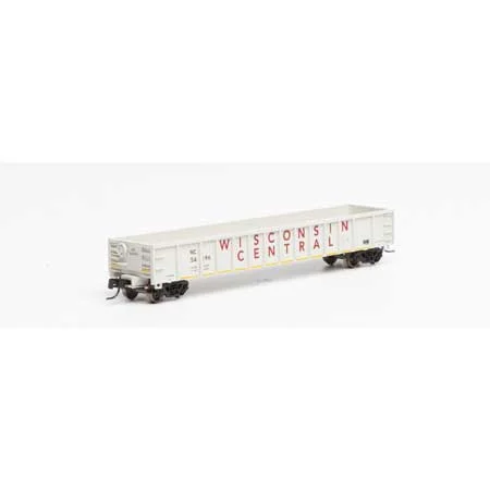 Athearn N Scale 52' Mill Gondola, Wisconsin Central #54196