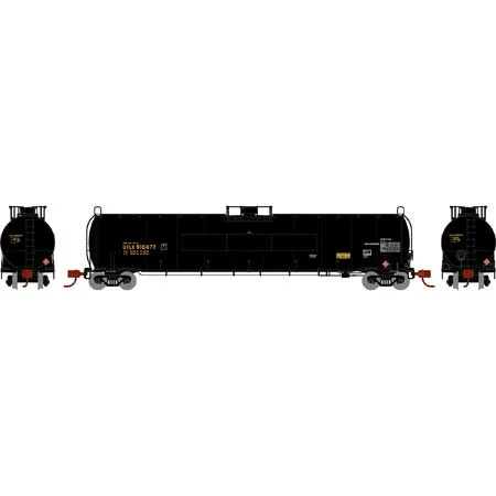 Athearn N Scale 33,900-Gallon LPG Tank/Flat, UTLX #910477