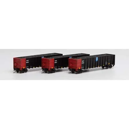 Athearn N Scale Thrall High Side Gondola w/Load, DJJX #1 (3)