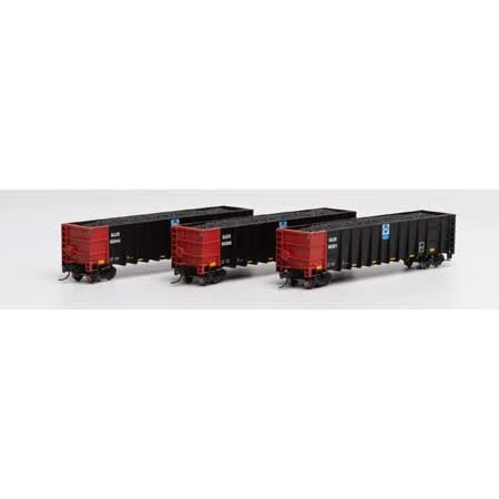Athearn N Scale Thrall High Side Gondola w/Load, DJJX #2 (3)