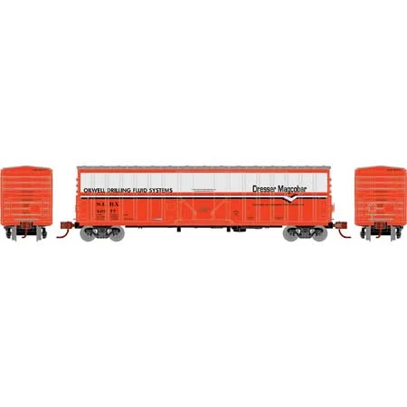 Athearn N Scale 50' NACC Box, Dresser Magcobar #42977