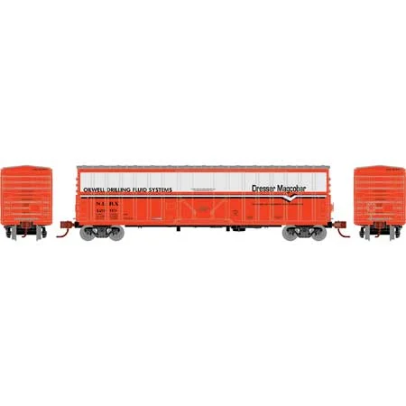 Athearn N Scale 50' NACC Box, Dreseer Magcobar #42999