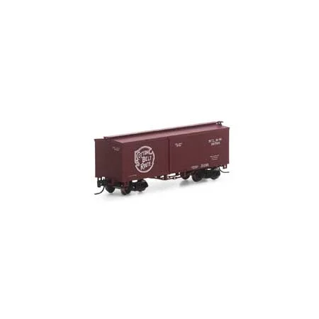 Athearn N Scale 36' Old Time Wood Box, Cotton Belt #16795