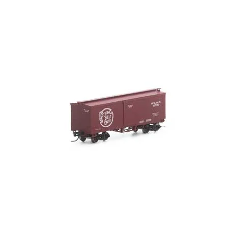 Athearn N Scale 36' Old Time Wood Box, Cotton Belt #16796