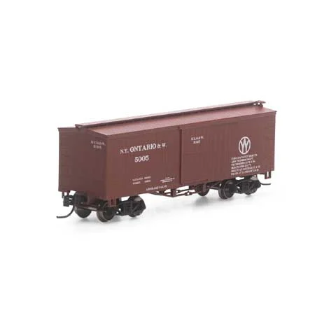 Athearn N Scale 36' Old Time Wood Box, NYO&W #5005