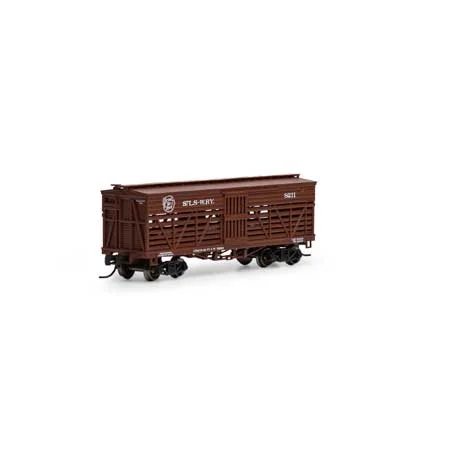 Athearn N Scale 36' Old Time Stock Car, SSW #8211