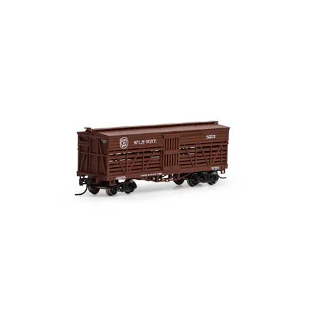 Athearn N Scale 36' Old Time Stock Car, SSW #8213