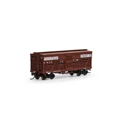Athearn N Scale 36' Old Time Stock Car, RI #79257