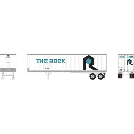 Athearn N Scale 40' Fruehauf Trailer, The Rock/RIZ #209260