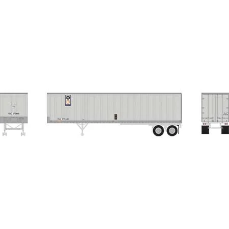 Athearn N Scale 40' Fruehauf Trailer, Realco/REAZ #272449