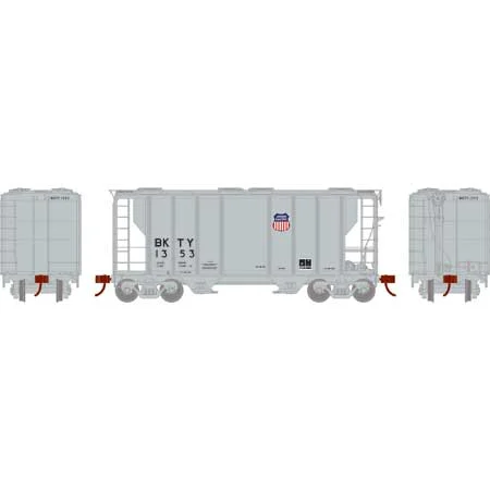 Athearn HO Scale RTR PS-2 2600 Covered Hopper, UP #1353