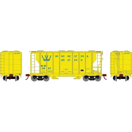 Athearn HO Scale PS-2 2600 Covered Hopper, WW #4007