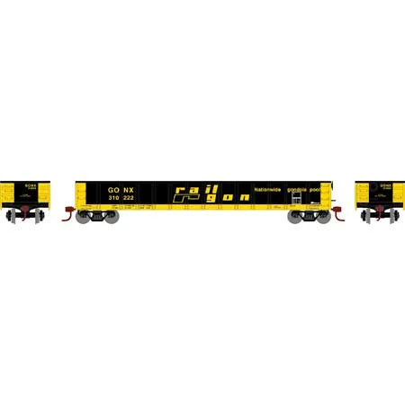 Athearn N Scale 52' Mill Gondola, GONX #310222