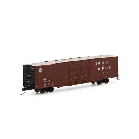 Athearn N Scale 60' PS Auto Box, N&W #600415