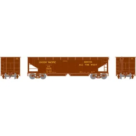Athearn HO Scale RTR 40' Offset Ballast Hopper w/Load, UP #90450