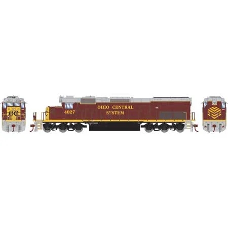 Athearn HO Scale RTR SD40T-2 w/DCC & Sound, Ohio Central #4027