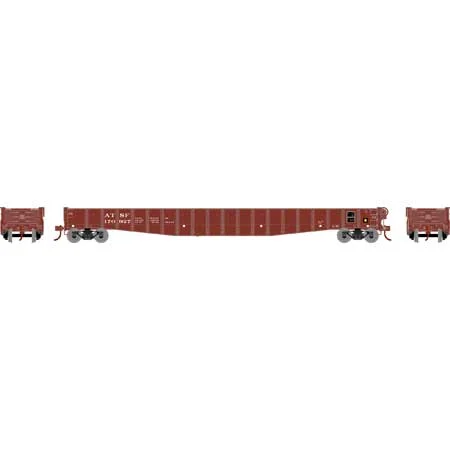 Athearn HO Scale RTR 65'6" Mill Gondola, ATSF #170927