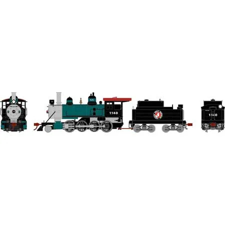 Athearn HO Scale Old Time 2-8-0 w/DCC & Sound, GN #1140