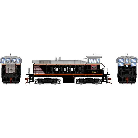 Athearn HO Scale SW1000 w/DCC & Sound, CB&Q #9317
